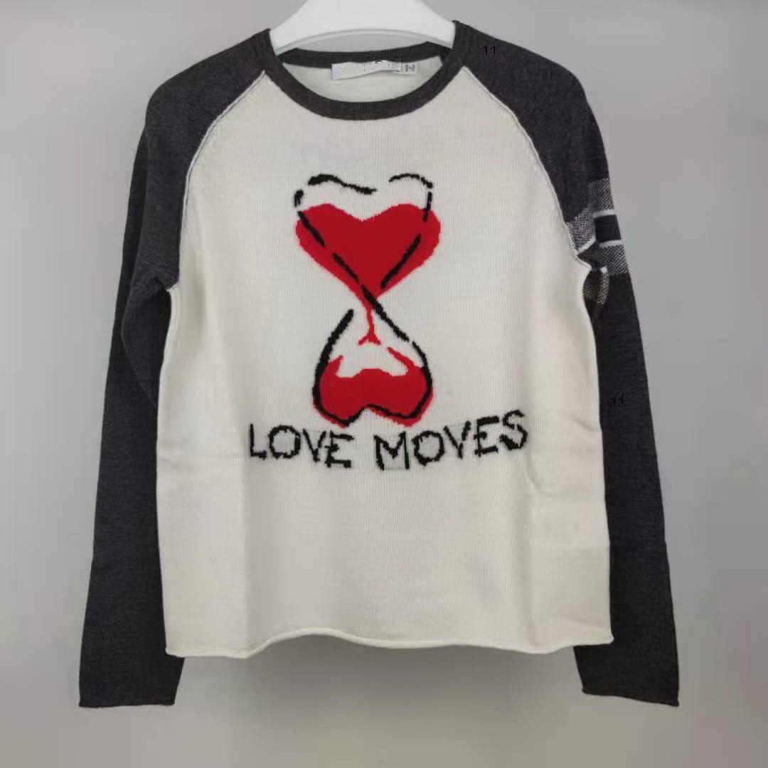

2021 WomenS Sweaters Long Sleeve Jumper Cashmere Blend Fashion Top Quality Sweater Pullover Streetwear Luxury Models Four Model-2, White;black
