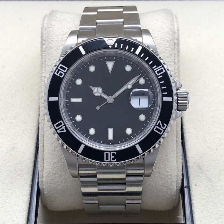 

TOP Quality Version 40mm Wristwatches Vintage Anniversary CAL 3135 Movement Automatic Mens Watch Watches k97, Black