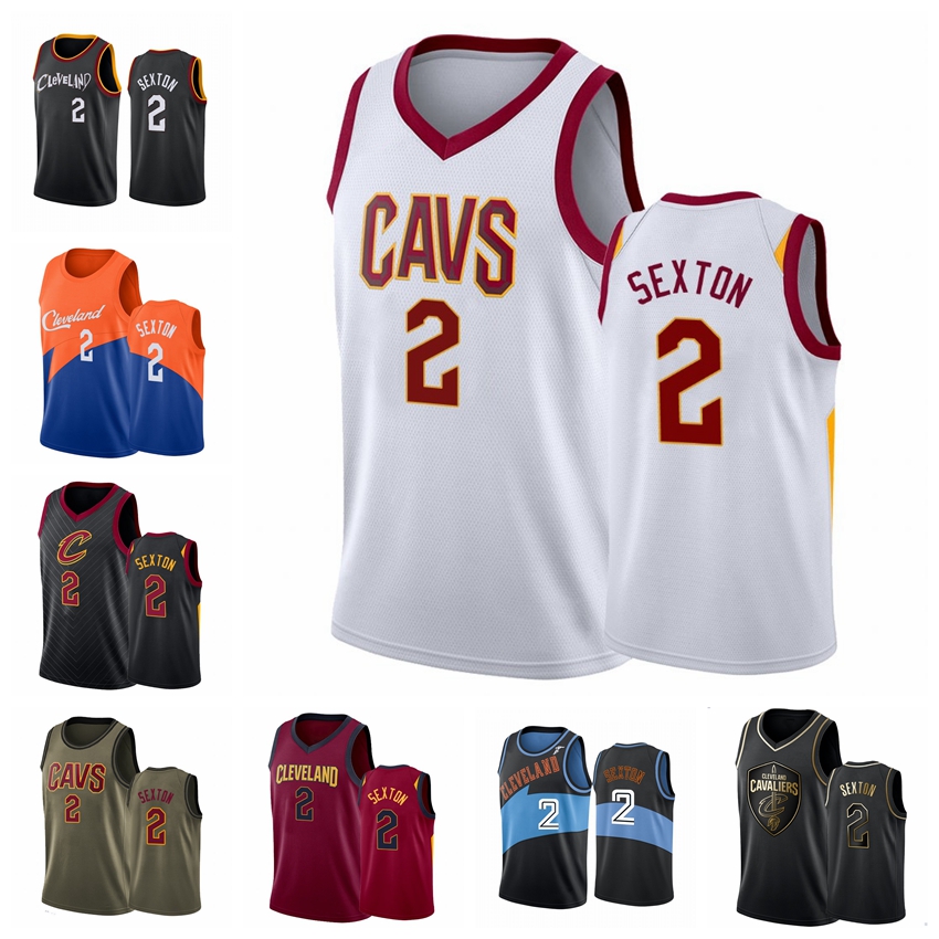 

ClevelandCavaliersMEN Collin Sexton 2020-21 Black Basketball Jersey