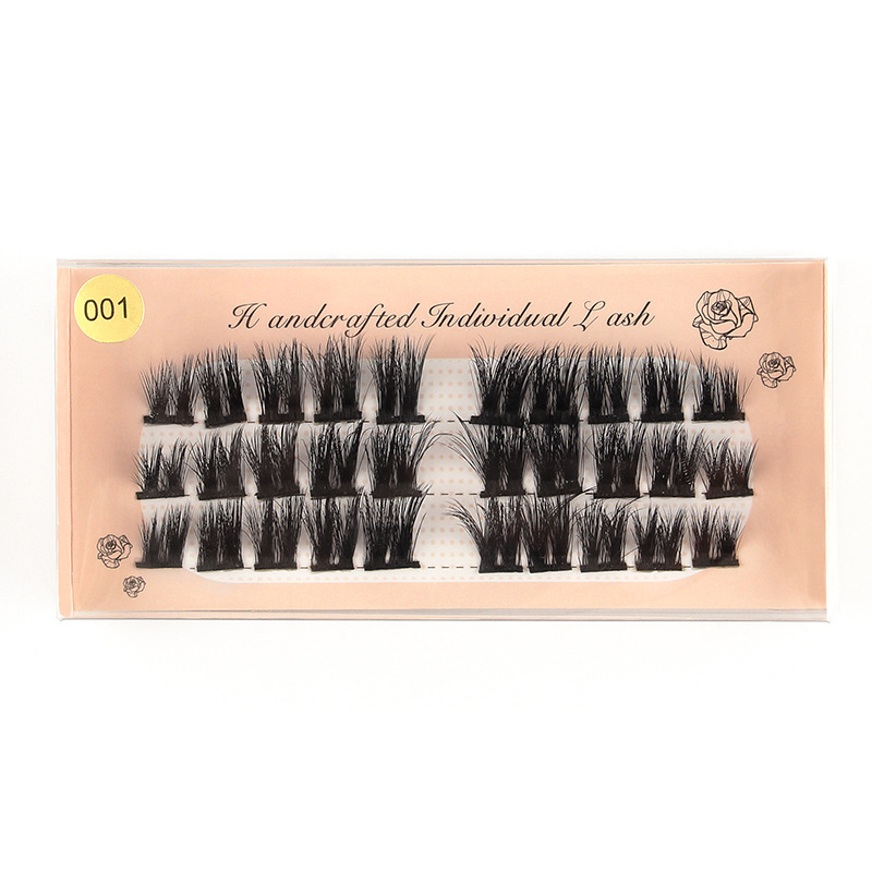 Wholesale Individual Cluster Eyelashes Professional Makeup Grafting False Natural Eyelash Extension Lashes Bunches-image-735299478