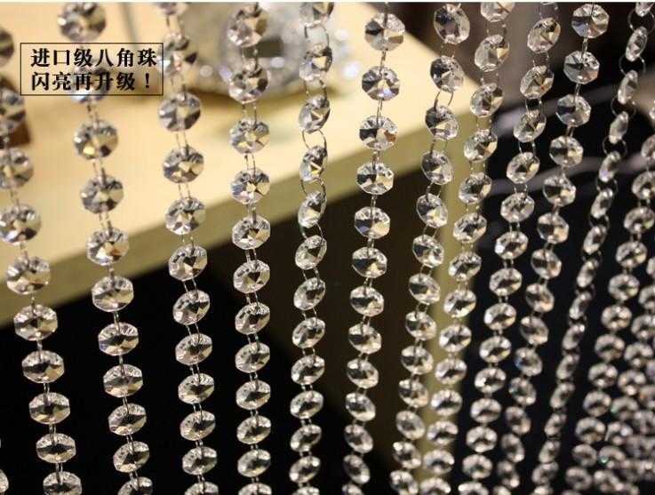 

bead chain for wedding decoration a grade glass crystal prism bead chain wedding garland christmas tree crystal hung strands strung