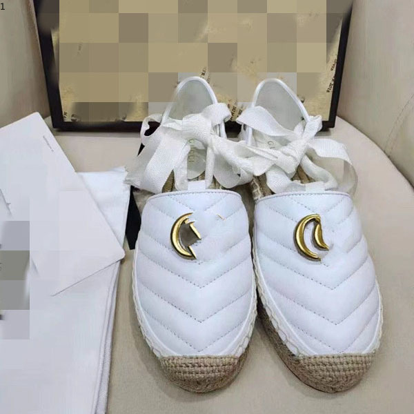 

Dio 2021 high-heeled sandals thick bottom light twine cross strap fisherman shoes wild wedge comfortable canvas MJKP002