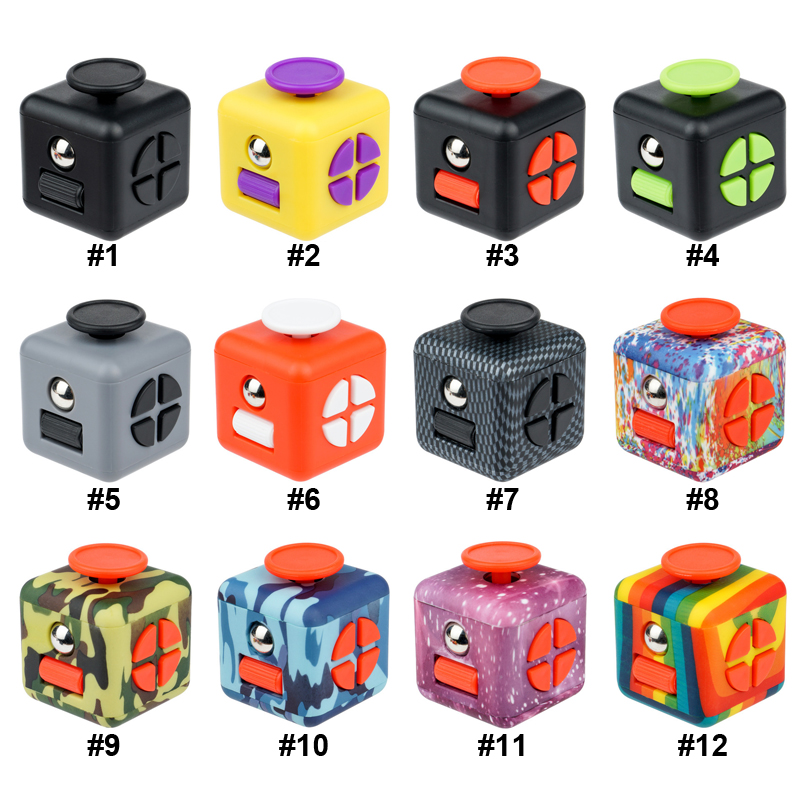 

Infinity Fidget Cube Toys Dice Sensory Stress Anxiety Pressure Relieving Toy Great for Adults Kid with ADD, ADHD, OCD, Autism