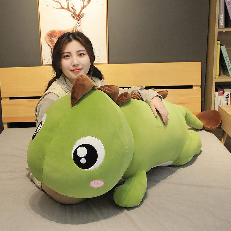 

50-70cm Big Eyes Dinosaur Plush Toy Stuffed Cute Dragon Doll Soft Cartoon Animal Sleeping Pillow Kid Girl Birthday Gift, 03