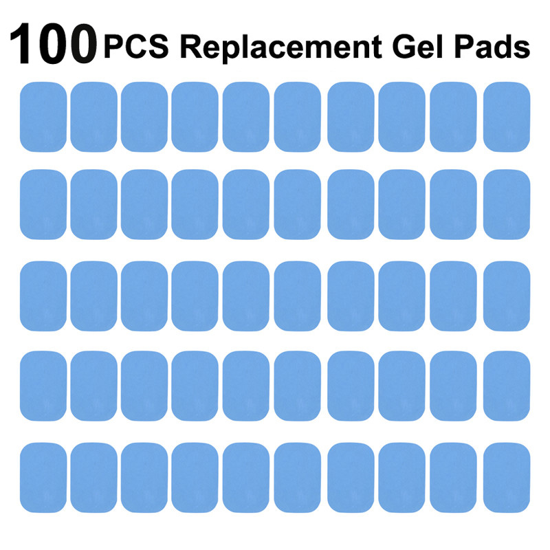 

50/100Pcs Replacement Fitness Gel Stickers Hydrogel Pad/Patch For EMS Muscle Training Massager ABS Abdominal Trainer