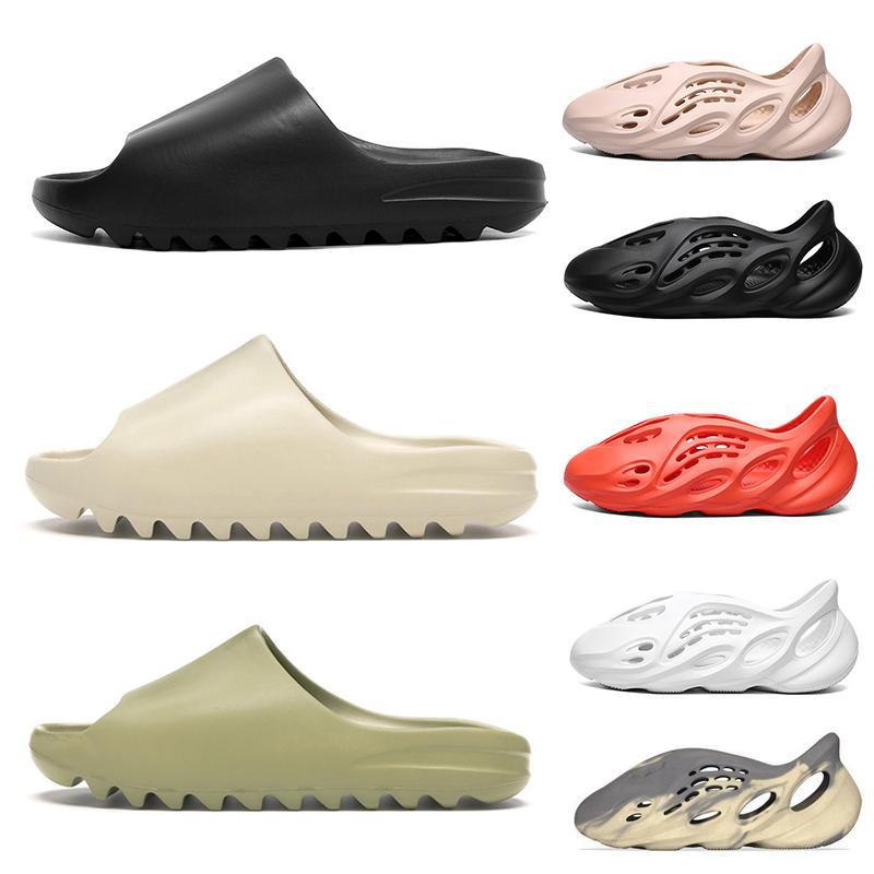 

Moon Gray Slippers Foam Runner Bone Desert Sand Ararat orange red women mens slides sandals sliders platform house Summer outdoor beach eGj, #1 bone