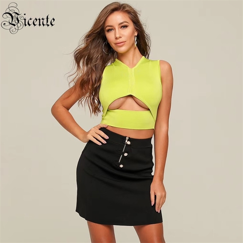 

Free Women Two Pieces Sets Sexy Hollow Out Zipper Skirt Celebrity Christmas Party Bandage Suit 210520, Multi