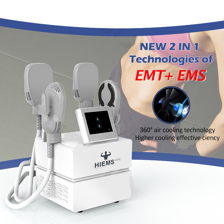 High Intensity Electro Magnetic Therapy 2 in 1 EMS and EMT electric Muscle Stimulator System Aesthetics HIEMT PRO Hiems EMSlim Body Contouring Sc-image-736844016