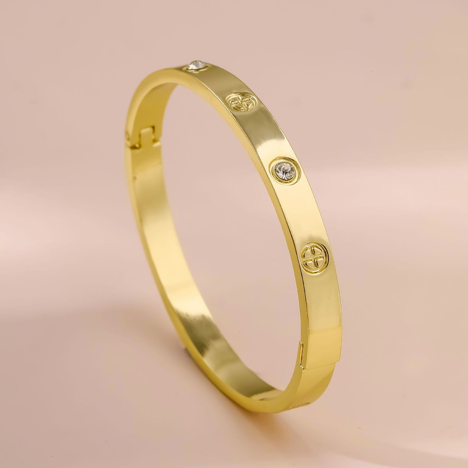 

Hand catenary Korean rose gold plated alloy diamond lovers bracelet, Golden;silver