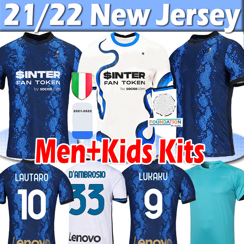 

The Lates 2021 2022 Inter Home Away soccer jerseys LUKAKU LAUTARO Eriksen ALEXIS Campioni jersey 21 22 Milan VIDAL BARELLA MEN Kids kits POLO training football shirts, Third kids