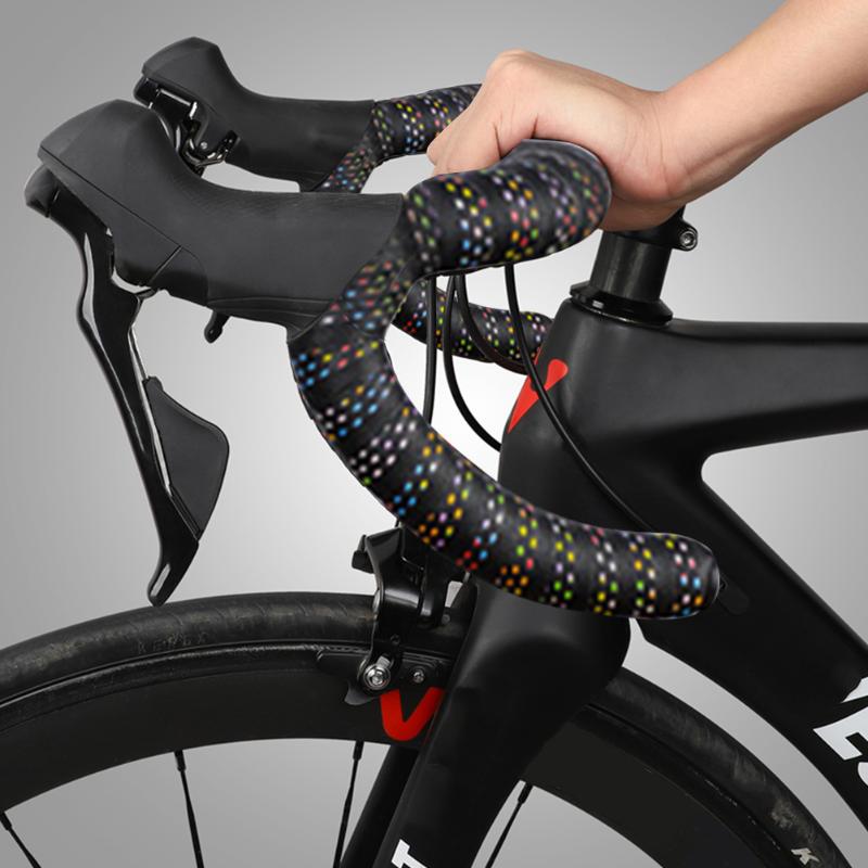 Bike Handlebars &Components 1 Pair Road Tape Bicycle Handlebar Wrap Straps Anti-Slip Cycling Outdoor Cycle Biking Entertainment-image-699242971