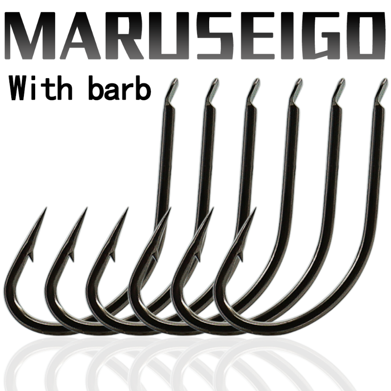 

Fishing Hooks Set Barbed Carp Hook High Carbon Steel Sea Fishinhook Accessories Tackle