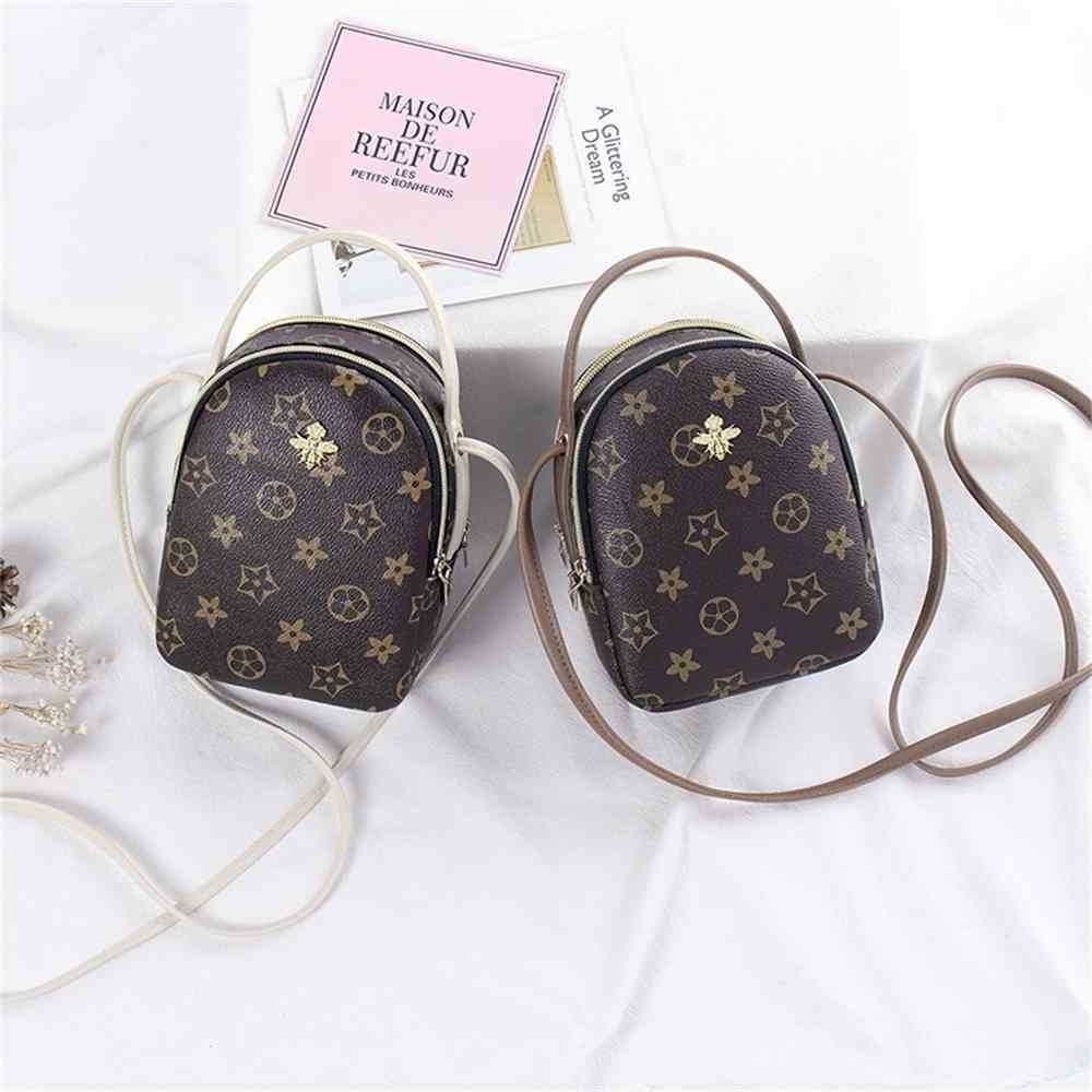 

Mini Letters Printed Children's Messanger Bags Fashion Summer One-shoulder Coin Change Girls Purse Handbag Phone Bag PU Multifunction Pouch G655DRM, Mix design or list