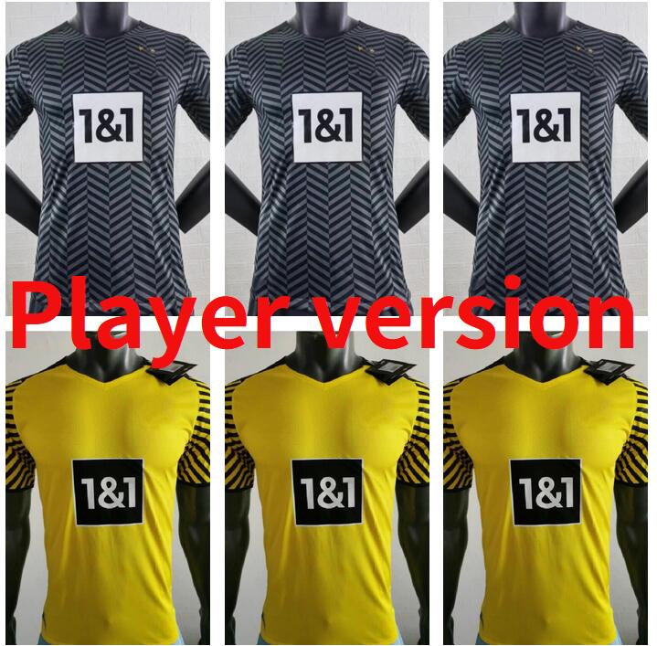 

player version 21 22 dortmund Limited Edition soccer jersey HAALAND REUS Borussia 110th 2021 2022 green football uniforms BELLINGHAM SANCHO HUMMELS BRANDT