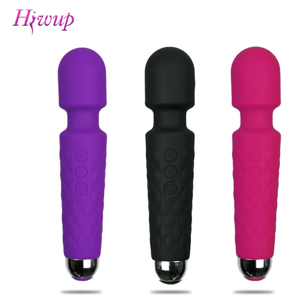 Powerful Magic Wand Vibrators USB Charge Big AV Stick Female G Spot Massager Clitoris Stimulator Adult Sex Toys for Womanhello