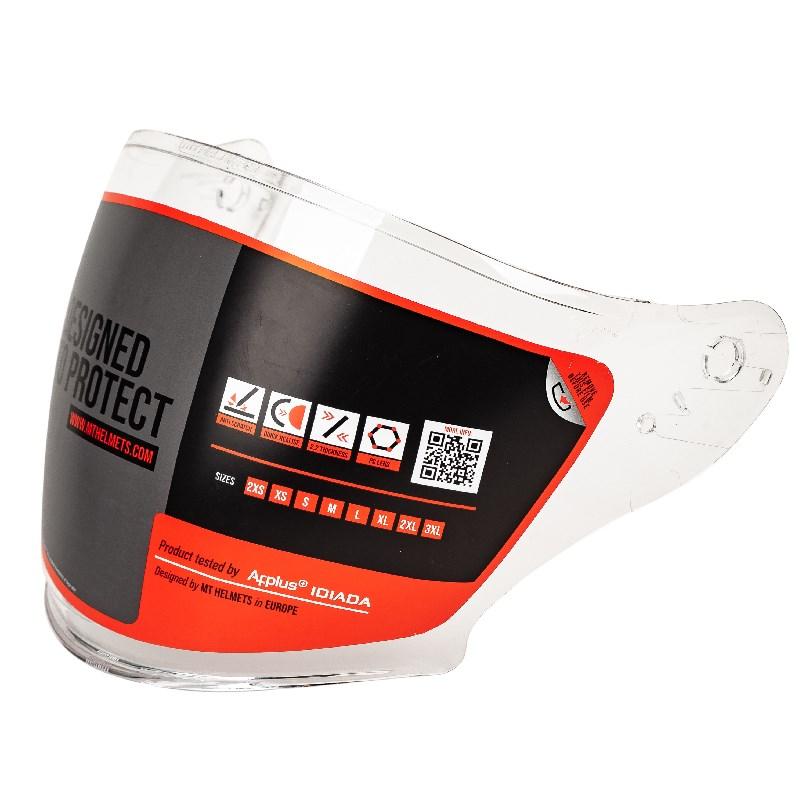 

Motorcycle Helmets Helmet Shield For MT OF504 Model Anti Scratch Glass 5 Color Available Visor, Clear shield