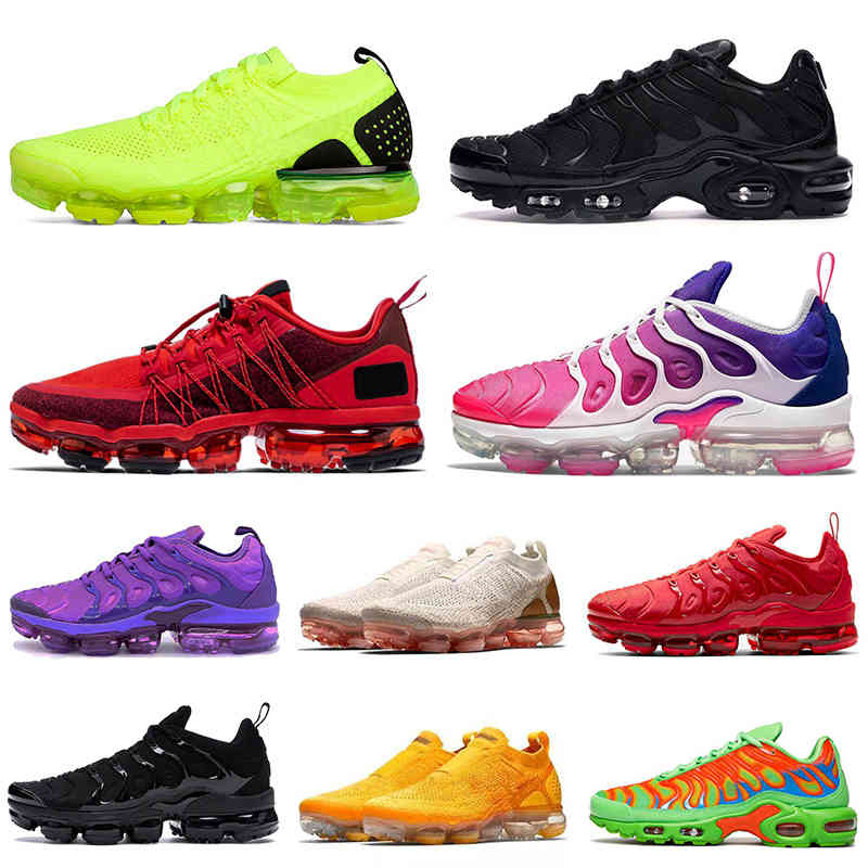 

2021 TN PLUS SIZE US 13 Run Utility 2019 CPFM Mens Womens MOC FLY KNIT Running Shoes Trainers Outdoors Sports Sneakers EUR 47, Black