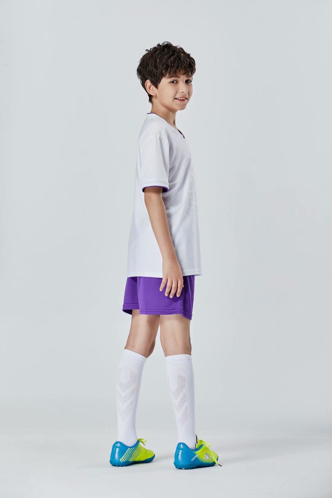 

#058 Football uniform men+kids soccer Jersey printing team custom track and field sports short-sleeved shirt, Black;yellow