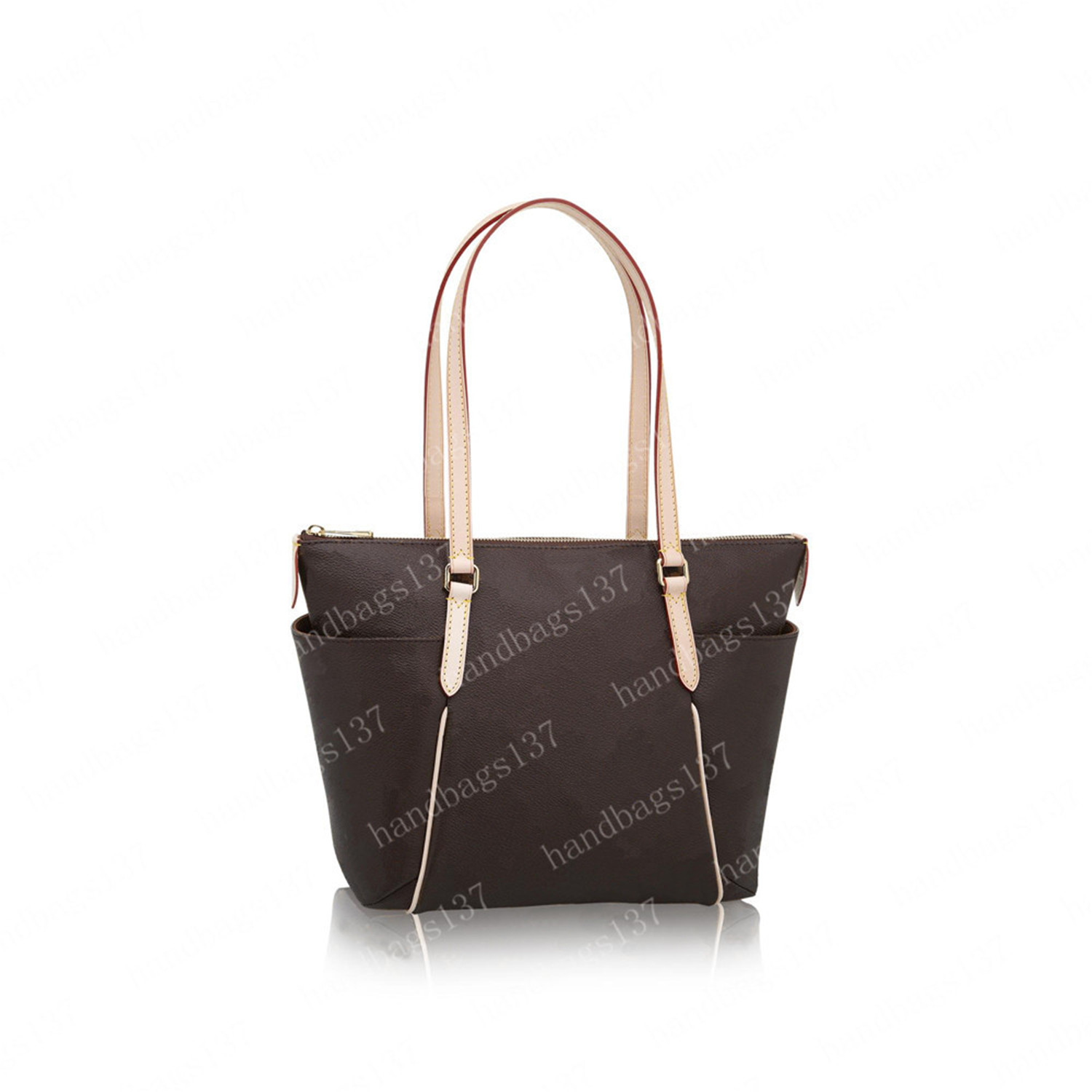 

Tote Bag Totes Handbag totes Womens Bag Backpack Women Tote Bag Purses Brown Bags Leather Clutch Fashion Wallet Bags 41016 40cm CG01-7, #01 brown flower