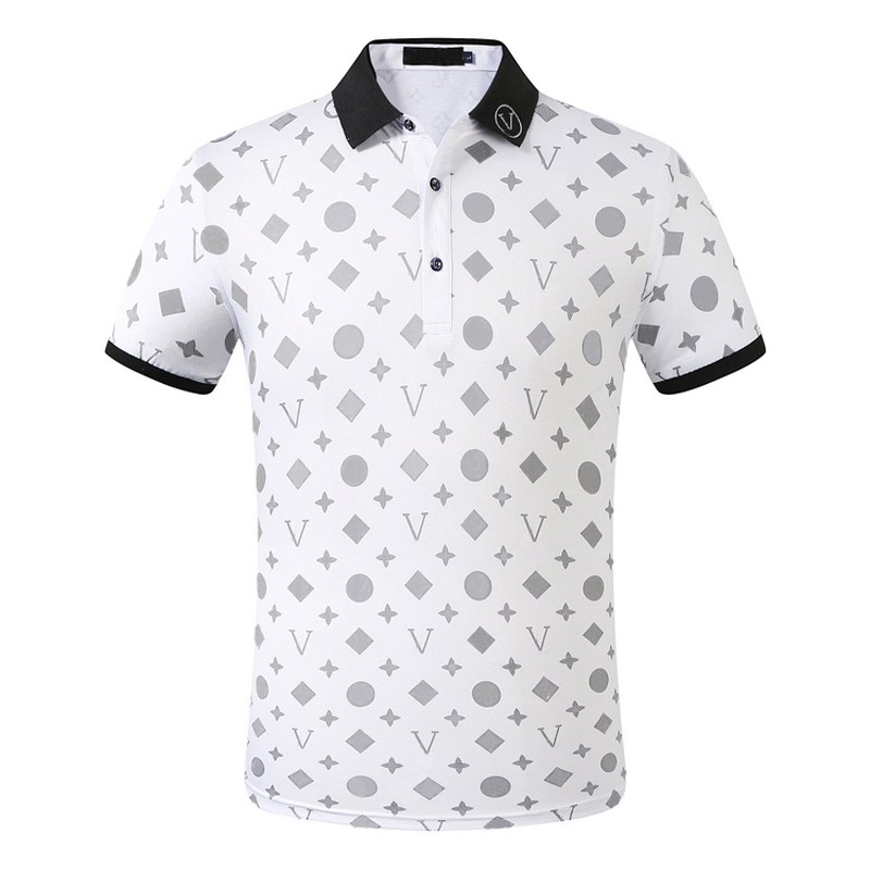 

2021 Mens Designers Polo T shirt Tops Embroidery Men Polos Shirts Fashion Women High Street Casual Top Tees Asian size QAQ, White;black