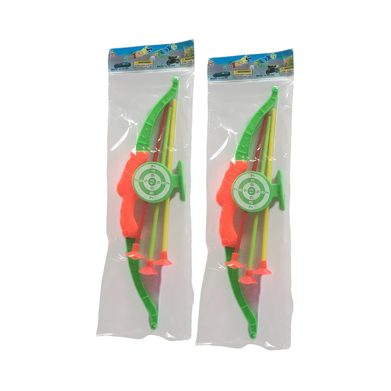 

Boy's small Shooting gun Bow and arrow children's toy Prop Pistol Costume Rifle Working Slide Shoot Soft Bullets Outdoor sports gi