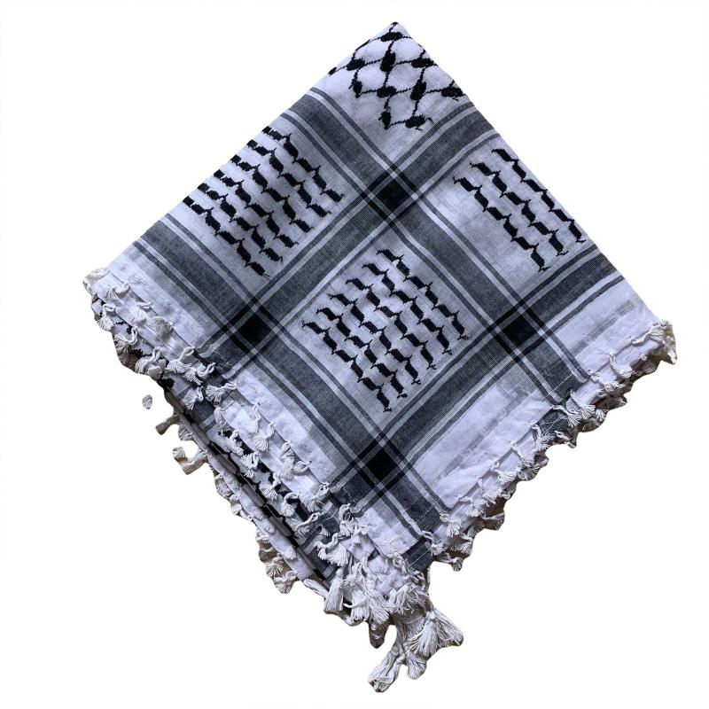 

Scarves M7DD Keffiyeh Scarf Arab Turban Fashion Style Military Shemagh Desert