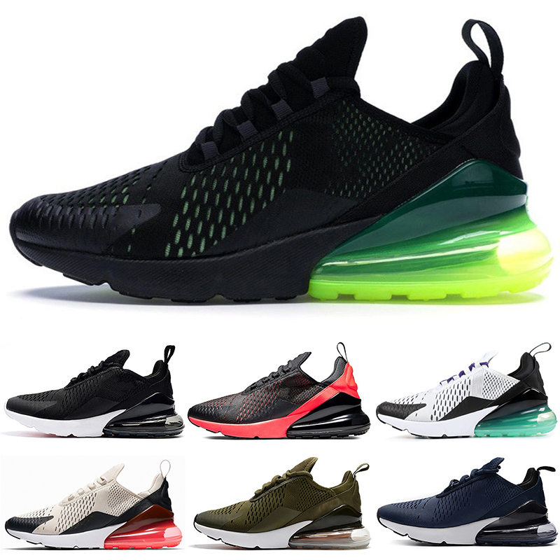 

outdoor shoe 270 running shoes mens womens Black volt Triple White red BARELY Rose Be true Teal Tea berry University walking sneakers trainers eur 36-45, Black white