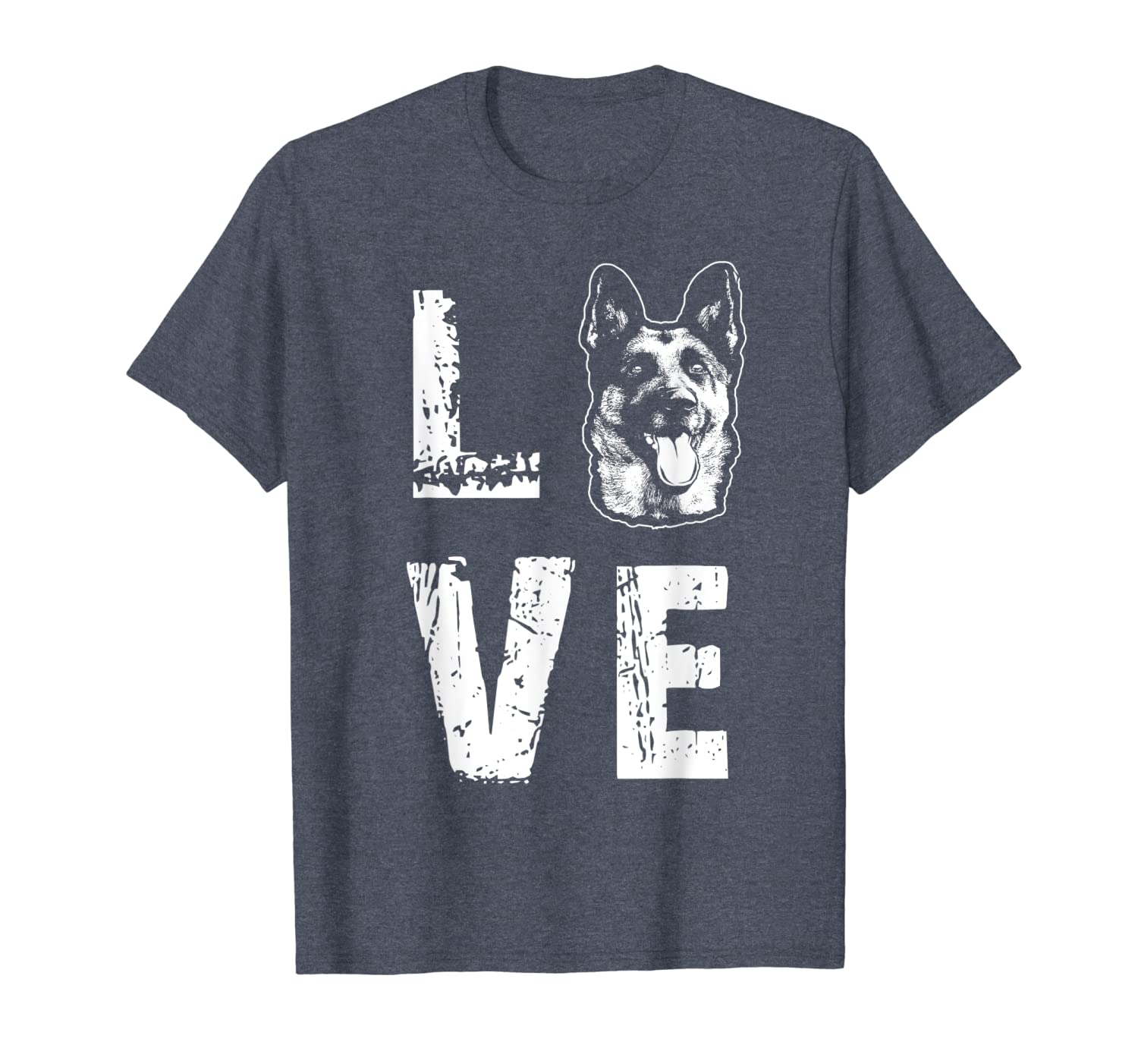 

love german shepherd t shirt | police k9 dog owner gift tees, White;black