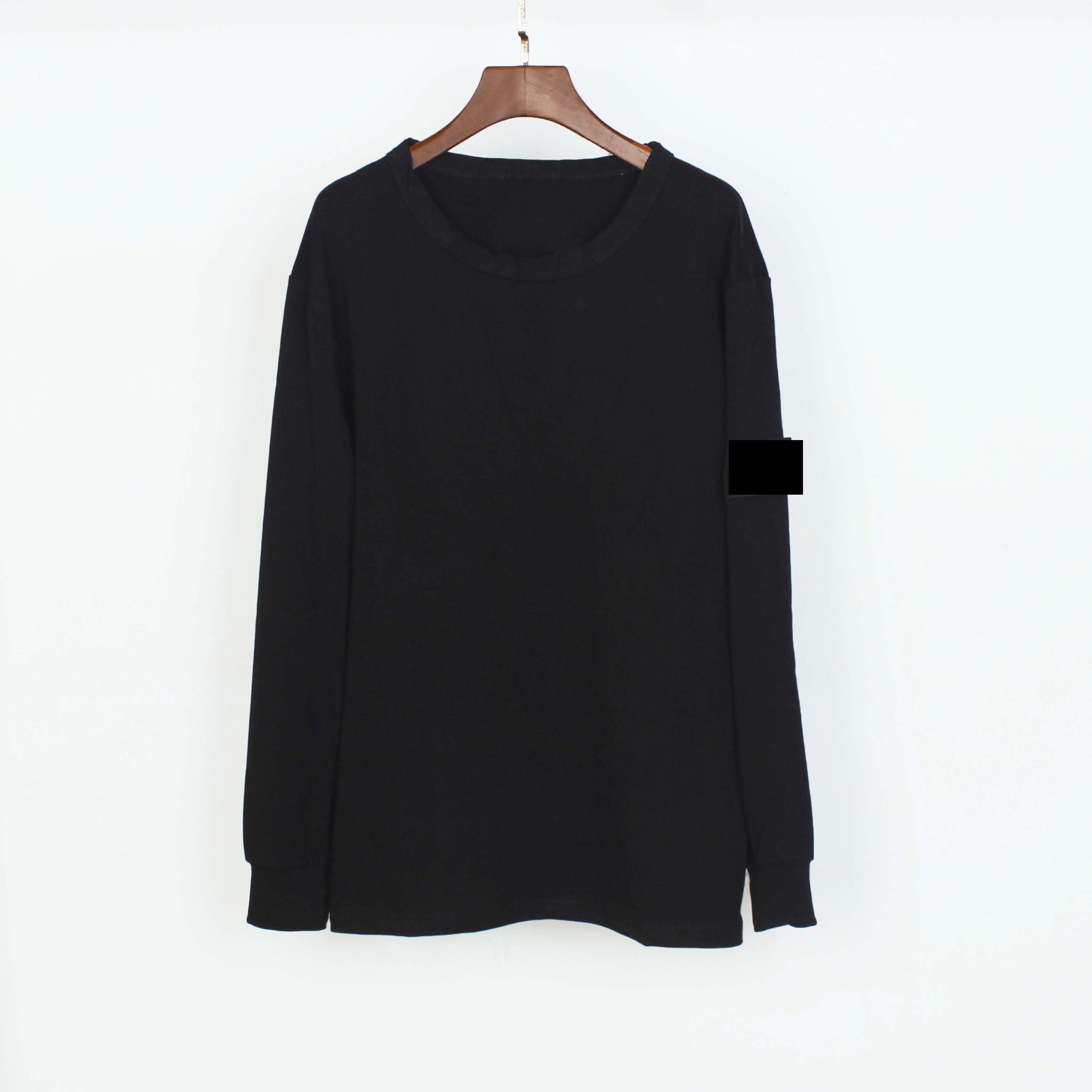 

Mens Hoodies Streetwear Hip Hop casual Loose Fit Women Luxury Long sleeve Hoodie Couple's Sweaters G18, Black