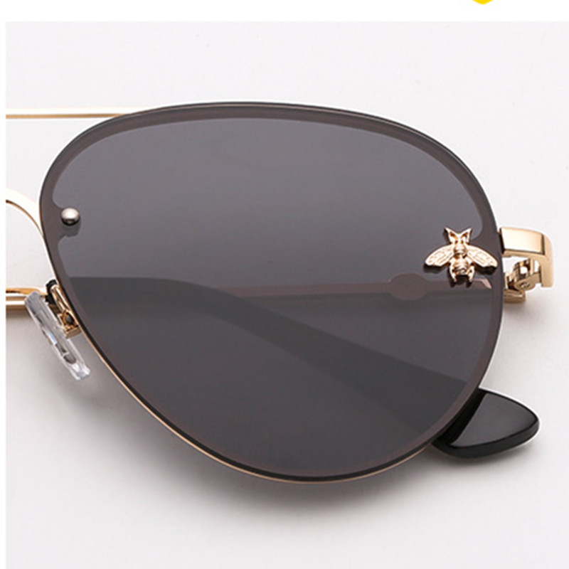 

Brand design Sunglasses women men Brand designer Good Quality Fashion metal Oversized sunglasses vintage female male UV400.