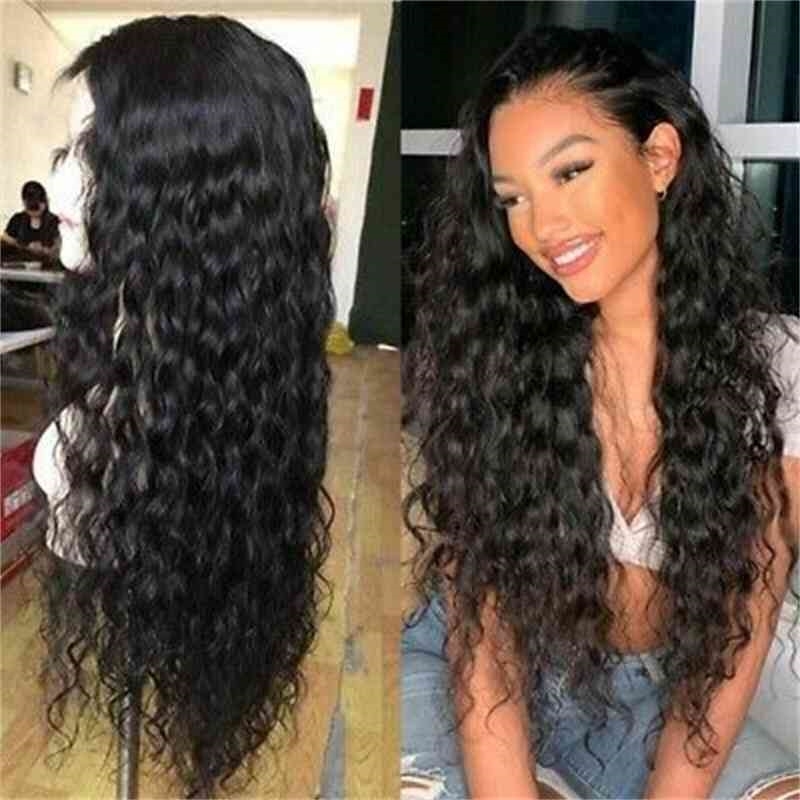 

women's high temperature New silk long curly wig head cover, Cx024