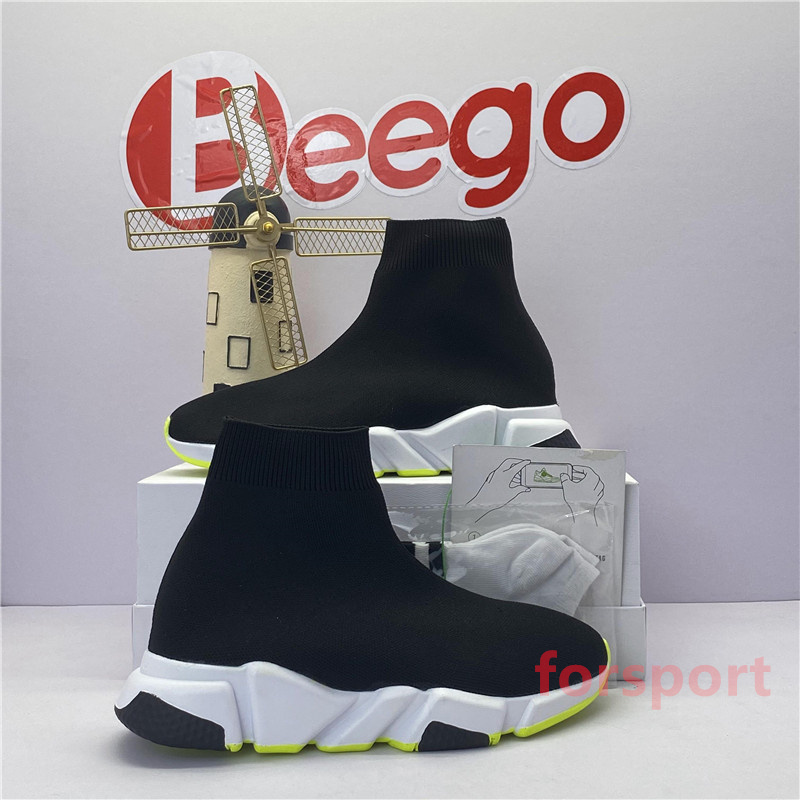 

2022 Designer Men Casual Shoes Womens 2.0 Speed Trainer Sock Boots Socks Boot Speeds Shoe Runners Sneakers Knit Mens Designer Lace Sports Walking triple Black, Customize