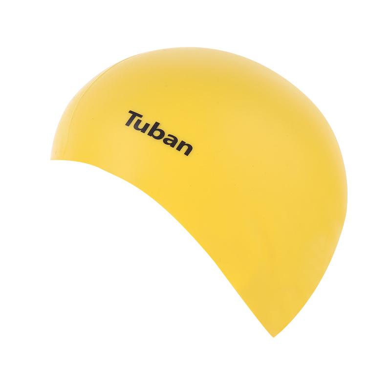 

Tuban Children Waterproof Swimming Cap Male Special Silicone Female Long Post Caps