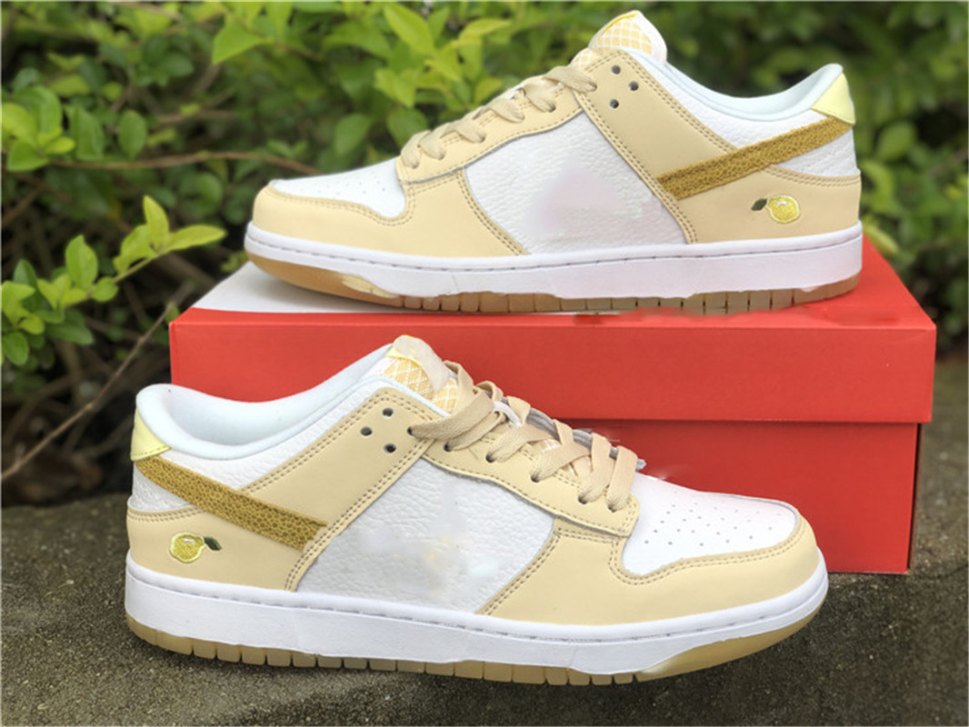 

2021 TOP Authentic Dunk SB Lemon Drop Skateboard Shoes Men Woman Basketball Opti Yellow Sail Zitron Sports Sneakers DJ6902-700 With Original Box