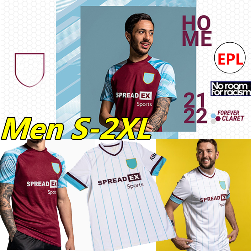 

2021 2022 Soccer Jerseys BROWNHILL DUNNE POPE BARNES Clarets Lancashire TARKOWSKI RODRIGUEZ WESTWOOD MCNEIL WOOD 21/22 football shirt uniforms, Boenli 21-22 away