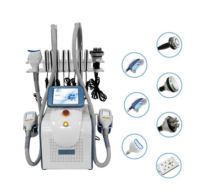

360 Angle Surounding Cryolipolysis Slimming Machine Multi-polar RF Skin Lifting 40K Cavitation Liposuction Lipo Laser Fat Burning