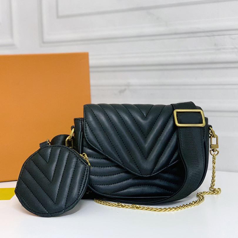 

M56461 M56466 NEW-WAVE MULTI-POCHETTE handbags bag fashion crossbody classic two-pieces sets totes women chain purses designers shoulder bag