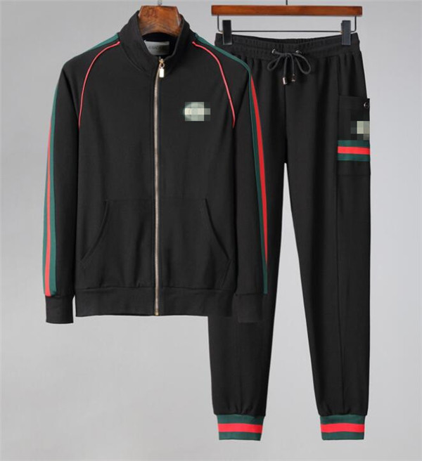 

Designer Mens tracksuit Luxury Men Sweatsuits Long sleeve Fashion Basketball Pocket Running Casual Man Clothes Outfits Pants jacket two piec, Gray