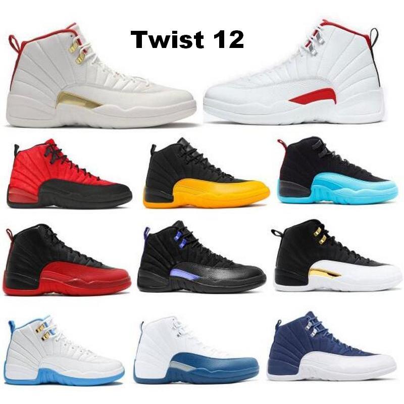 

Jumpman Basketball Shoes 12 12s Twist Reverse Flu Game Dark Concord Fiba Taxi French Gamma University Blue Yellow 2021 Mens Women Scarpe