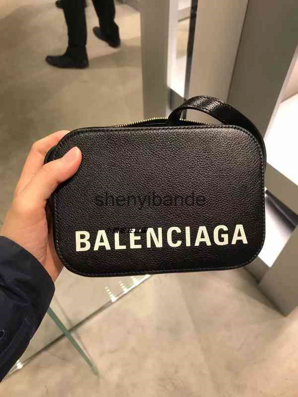 

Handbag Evening Bags b Paris Designer Handbags Women's Calfskin Camera Xs Shoulder Crossbody Bag, Black