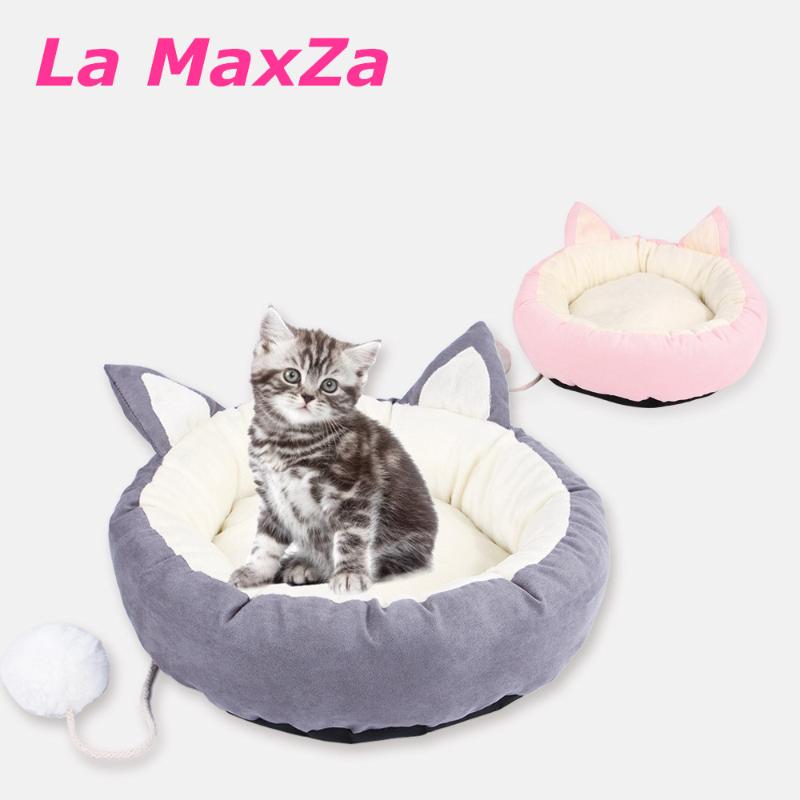 

Pet Products Cotton Dog Bed For Cats Cute Style Small Size Chihuahua Soft Warm House Blankets Supplier Can Wash Kennels & Pens