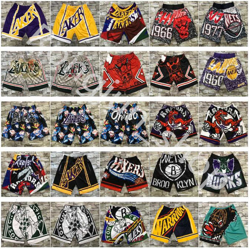 

Mitchell and Ness Shorts Basketball Wear Sport With Pocket on Side Big Face Team Sweatpants Man Fashion Style Mesh Vintage Good Quality, Picture