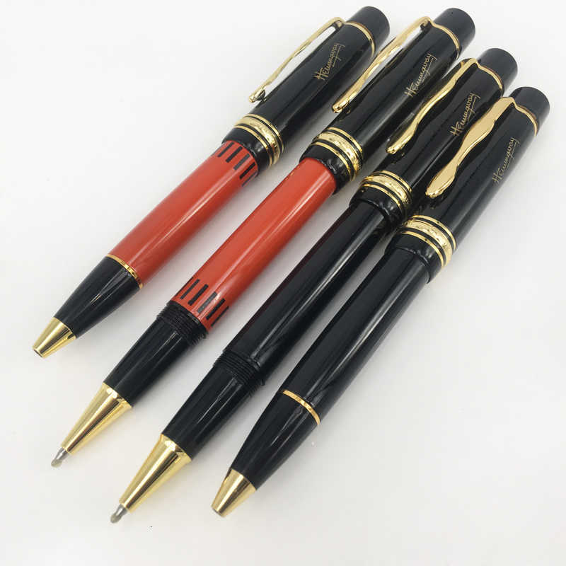 

or Signature Orange Famous Black Ballpoint Pen Hemingway Smart Looking Office and School Germany Brand Collection Pen
