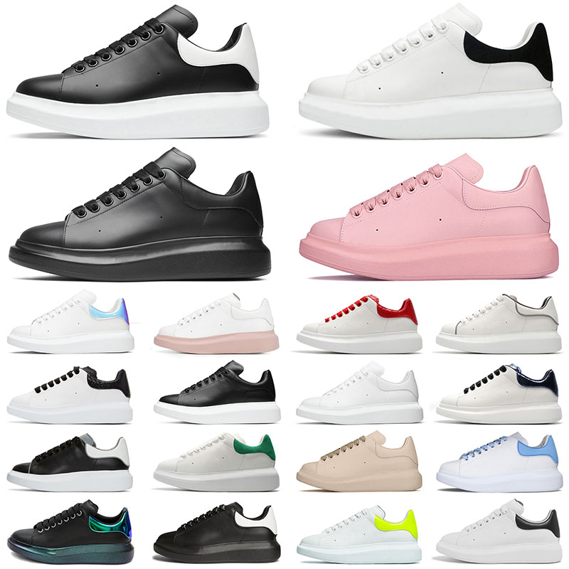 

Luxury Brand Alexanders Oversized Casual Designer Shoes For Mens Black Pearlscent Multicolor Glitter Grey Suede Beige Sports Sneakers Platfo