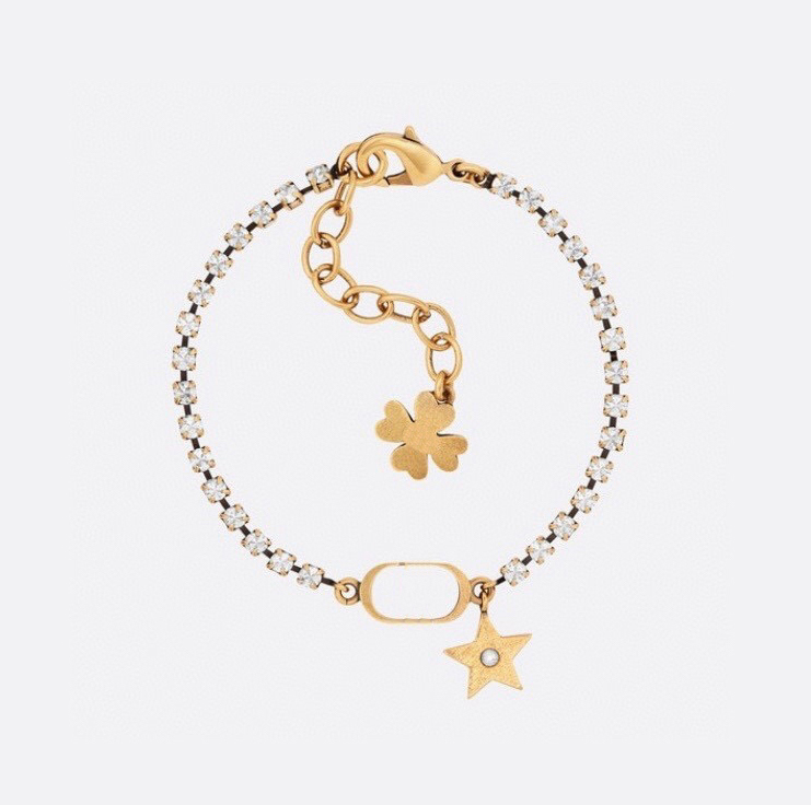 

Luxurys 2021 fashion designers women Link Chain diamond five pointed star bracelet exquisite workmanship leisure and versatile worn in four seasons