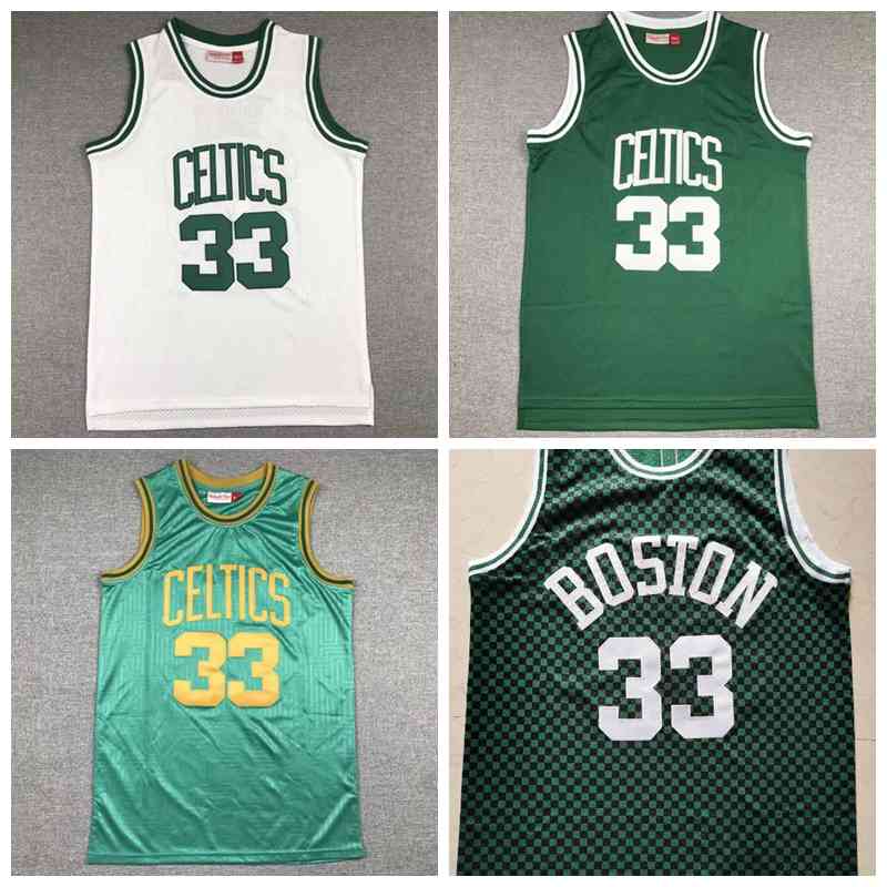 

basketball jersey\rBoston\rCeltics Larry Bird swingmen Jerseys., Black;red
