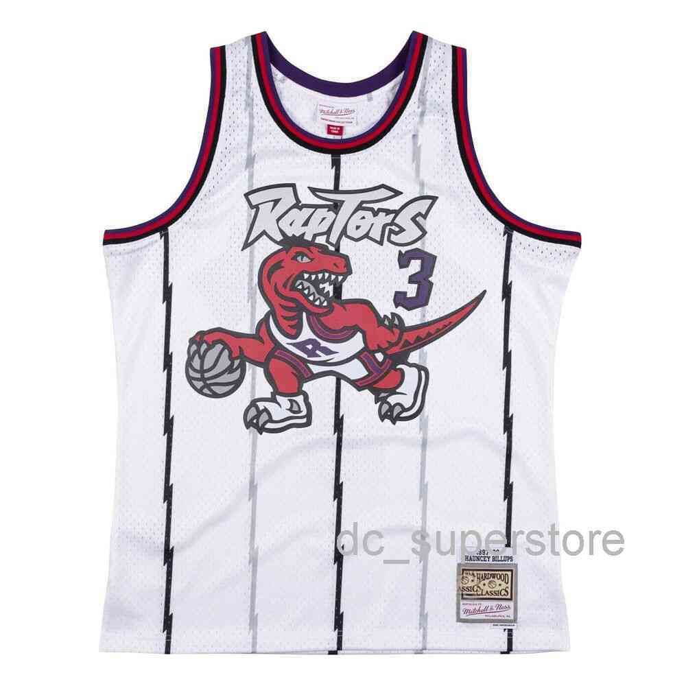 

Men's Chauncey Billups Mitchell & Ness White 1997-98 Jersey Men Women Youth basketball jersey Size XS-6XL Or custom any name number, Black