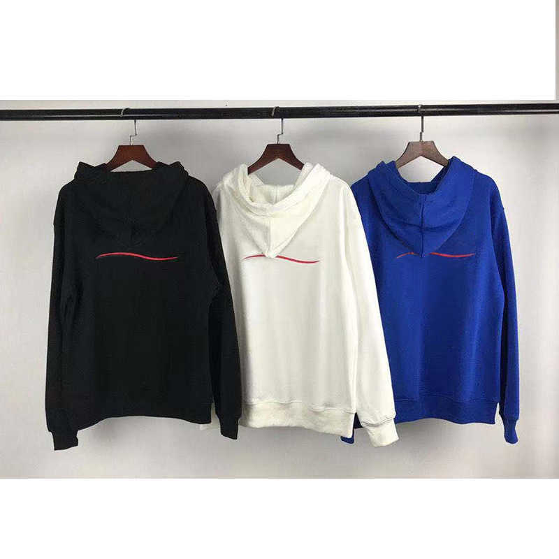 

Men and women designer cotton hoodie printed letter sweatershirt European & American luxury top fashion high-quality couple trendy, Black