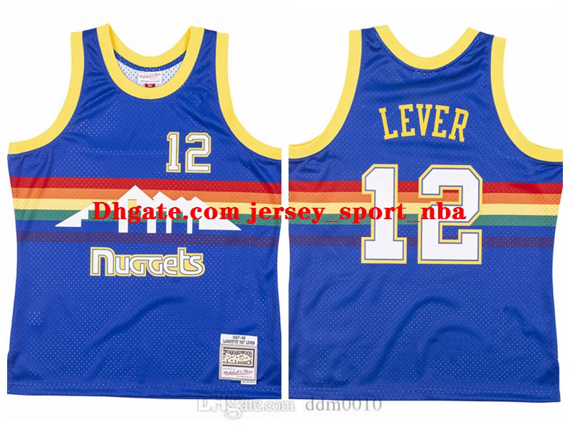 

Men Swingman Jersey Denver 1991-92 Lafayette "Fat" Lever