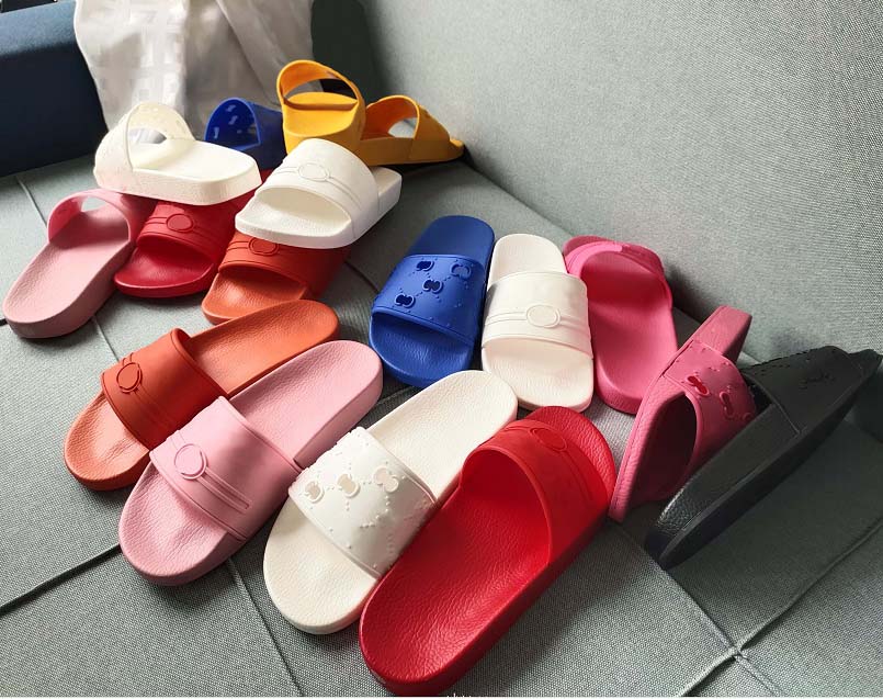 

High quality Stylish Slippers shoes Tigers Fashion Classics Slides Sandals Men Women shoe Tiger Cat Design Summer Huaraches bagandshoe 05, Black